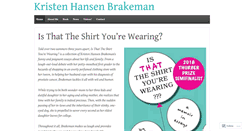 Desktop Screenshot of kristenbrakeman.com